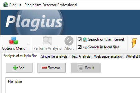 Plagius Professional cut